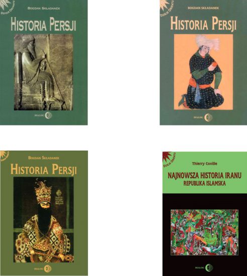 4 książki - Dzieje Persji i Iranu - PAKIET PROMOCYJNY