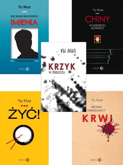 KLASYKA LITERATURY CHIŃSKIEJ - 5 książek - Yu Hua - PAKIET PROMOCYJNY 