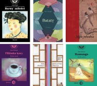 LITERATURA KOREAŃSKA  Zestaw 6 książek  Bataty / Barwy miłości / Komungo / Filiżanka kawy / Matczyna droga / Mgła jedwabna